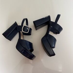 Platform Heeled Sandals